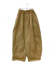 HARVESTY（ハーベスティー）の古着「サーカスパンツ」｜ベージュ
