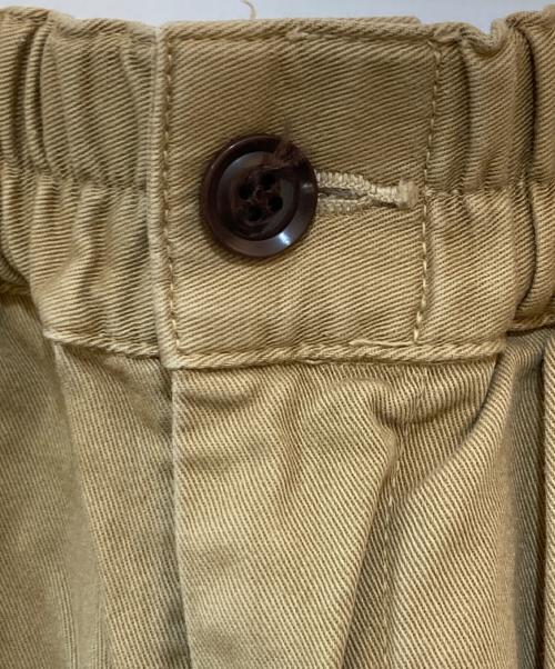 HARVESTY（ハーベスティー）HARVESTY (ハーベスティー) サーカスパンツ ベージュ サイズ:1の古着・服飾アイテム