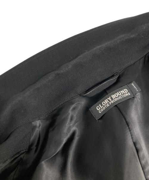 COOTIE PRODUCTIONS（クーティープロダクツ）COOTIE PRODUCTIONS (クーティープロダクツ) T/R Lapel Coach Jacket　ティーアール ラペル コーチ ジャケット ブラック サイズ:XLの古着・服飾アイテム