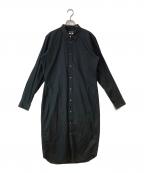 COMME des GARCONS HOMME PLUSコムデギャルソンオムプリュス）の古着「ロングシャツ」｜ブラック