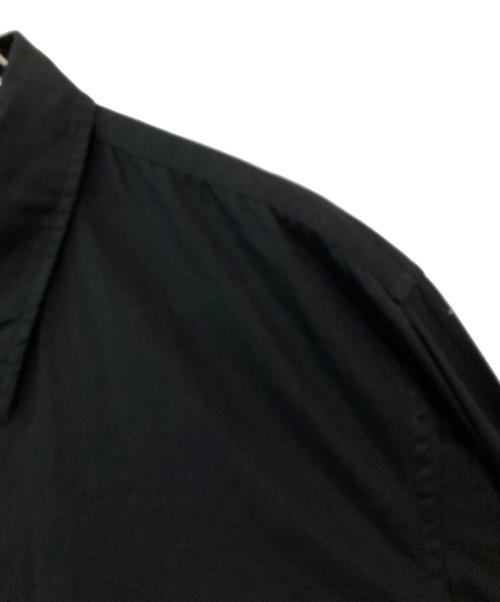 COMME des GARCONS HOMME PLUS（コムデギャルソンオムプリュス）COMME des GARCONS HOMME PLUS (コムデギャルソンオムプリュス) ロングシャツ ブラック サイズ:Lの古着・服飾アイテム