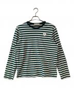 marimekkoマリメッコ）の古着「タサライタウニッコロンT」｜グリーン×ホワイト