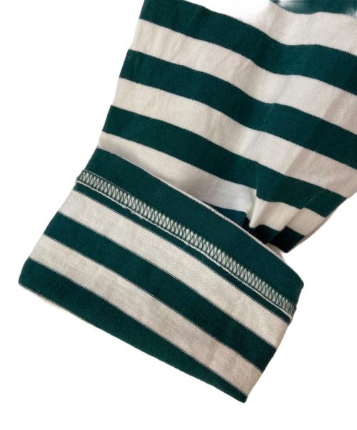 marimekko（マリメッコ）marimekko (マリメッコ) タサライタウニッコロンT グリーン×ホワイト サイズ:Mの古着・服飾アイテム