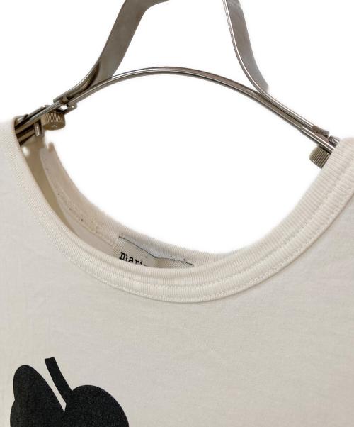marimekko（マリメッコ）marimekko (マリメッコ) Erna Unikko Placement Tシャツ ホワイト サイズ:XLの古着・服飾アイテム