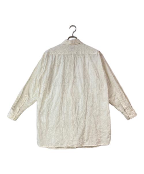 marimekko（マリメッコ）marimekko (マリメッコ) ウニッコ刺繍コットンシャツ ホワイト サイズ:36の古着・服飾アイテム