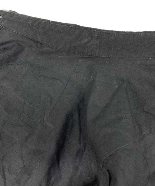 marimekko（マリメッコ）marimekko (マリメッコ) Mini Unikko Meara cotton poplin tunic ブラック サイズ:38の古着・服飾アイテム