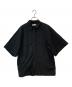 marimekko（マリメッコ）の古着「Mini Unikko Meara cotton poplin tunic」｜ブラック