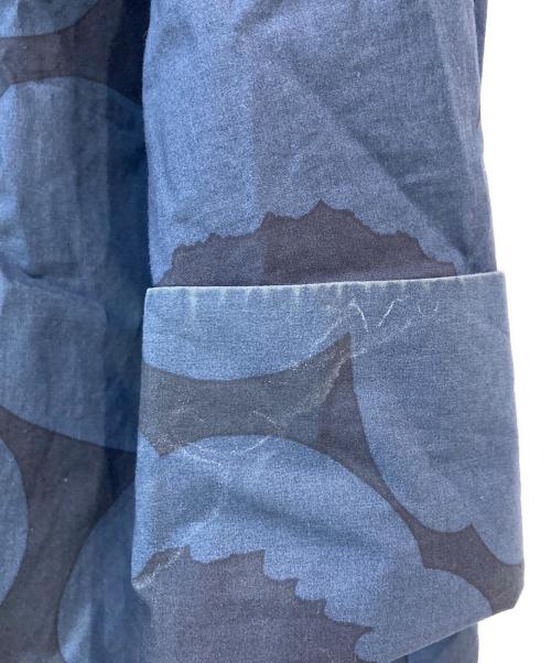marimekko（マリメッコ）marimekko (マリメッコ) NILA UNIKKO / コットンポプリンシャツ ネイビー サイズ:40の古着・服飾アイテム