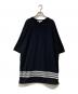 Y-3（ワイスリー）の古着「OVERSIZED SS TEE - STRIPES / オーバーサイズ 3ストライプ バックロゴ Tシャツ」｜ブラック