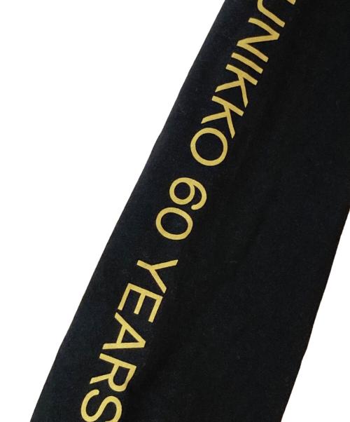 marimekko（マリメッコ）marimekko (マリメッコ) Biitti Unikko Tribute Placement 60th 　ビィッティ ウニッコ トリビュート プレイスメント シックスティース　カットソー ブラック サイズ:Sの古着・服飾アイテム