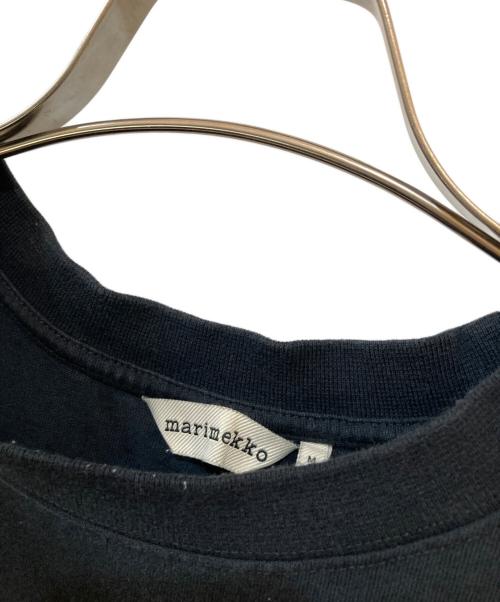 marimekko（マリメッコ）marimekko (マリメッコ) Biitti Unikko Placent カットソー ブラック サイズ:Mの古着・服飾アイテム