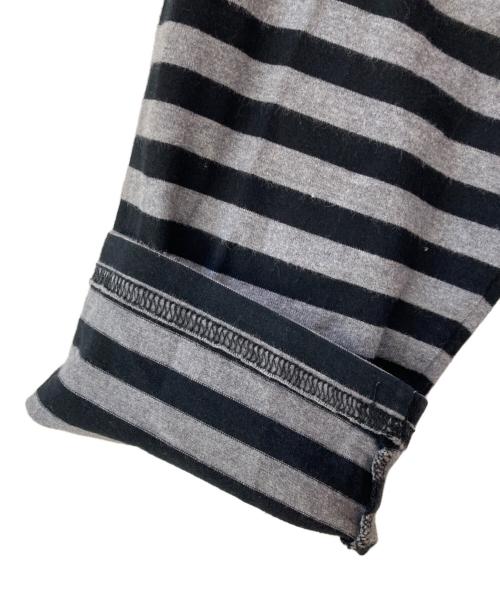 marimekko（マリメッコ）marimekko (マリメッコ) Tasaraita　タサライタ ブラック×グレー サイズ:Mの古着・服飾アイテム