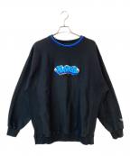 X-LARGEエクストララージ）の古着「GRAFFITI CREWNECK SWEAT」｜ブラック