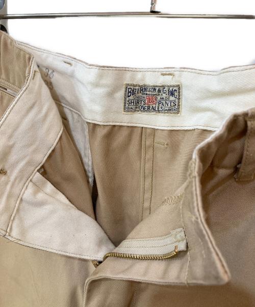 BUZZ RICKSON'S（バズリクソンズ）BUZZ RICKSON'S (バズリクソンズ) ORIGINAL SPEC. CHINOS チノパン ベージュ サイズ:36の古着・服飾アイテム