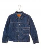 TCB jeansティーシービー ジーンズ）の古着「30's セルビッチデニム 1st デニムジャケット」｜インディゴ