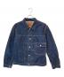 TCB jeans（ティーシービー ジーンズ）の古着「30's セルビッチデニム 1st デニムジャケット」｜インディゴ