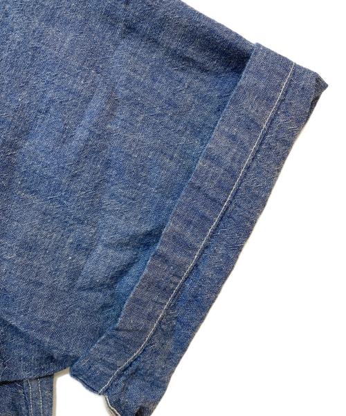 BUZZ RICKSON'S（バズリクソンズ）BUZZ RICKSON'S (バズリクソンズ) BLUE CHAMBRAY S/S WORK SHIRTS インディゴ サイズ:16　1/2の古着・服飾アイテム