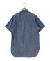 BUZZ RICKSON'S (バズリクソンズ) BLUE CHAMBRAY S/S WORK SHIRTS インディゴ サイズ:16　1/2：8000円
