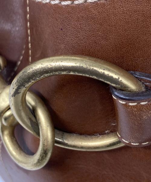 COACH（コーチ）COACH (コーチ) エルゴ レザー ワンショルダーバッグ ブラウンの古着・服飾アイテム