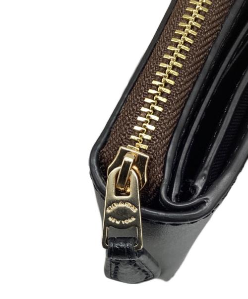 COACH（コーチ）COACH (コーチ) SMALL TRIFOLD WALLET シグネチャー 3つ折り財布 ブラウン サイズ:なしの古着・服飾アイテム