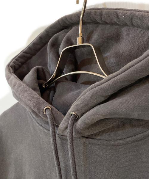 EXAMPLE（エグザンプル）EXAMPLE (エグザンプル) ROUND LOGO HOODIE ブラック サイズ:Lの古着・服飾アイテム