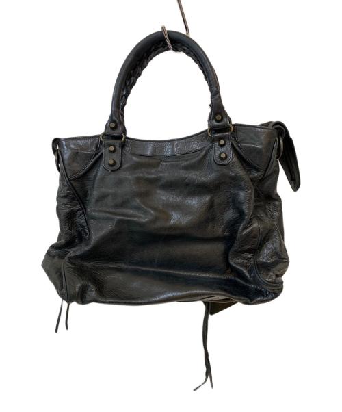 BALENCIAGA（バレンシアガ）BALENCIAGA (バレンシアガ) クラシック ヴェロ 2WAY エディターズバッグ ブラックの古着・服飾アイテム