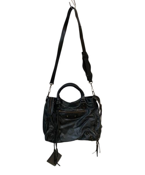 BALENCIAGA（バレンシアガ）BALENCIAGA (バレンシアガ) クラシック ヴェロ 2WAY エディターズバッグ ブラックの古着・服飾アイテム