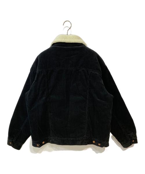 Wrangler（ラングラー）Wrangler (ラングラー) コーデュロイ ボア ジャケット ブラック サイズ:Lの古着・服飾アイテム