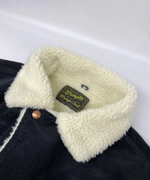 Wrangler（ラングラー）Wrangler (ラングラー) コーデュロイ ボア ジャケット ブラック サイズ:Lの古着・服飾アイテム