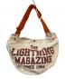 Lightning (ライトニング) CALIFORNIA SPORTSWEAR (カリフォルニア スポーツウェア) THE LIGHTNING MAGAZINE ニュースペーパーバッグ ベージュ：15000円