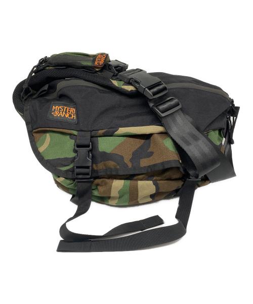 MYSTERY RANCH（ミステリーランチ）MYSTERY RANCH (ミステリーランチ) INVADER カモフラ柄 メッセンジャーバッグ グリーン サイズ:なしの古着・服飾アイテム