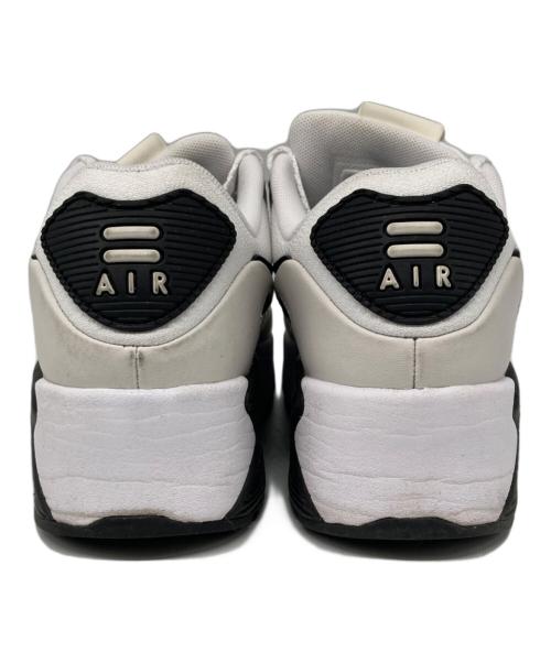 NIKE（ナイキ）NIKE (ナイキ) AIR MAX 90 LV8 エア マックス 90 エレベイト  ローカットスニーカー 100WHT/BLK サイズ:23の古着・服飾アイテム