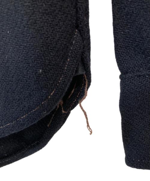 freewheelers（フリーホイーラーズ）freewheelers (フリーホイーラーズ) U.S.NAVY C.P.O.SHIRTS　シーピーオー・シャツ ブラック サイズ:14の古着・服飾アイテム