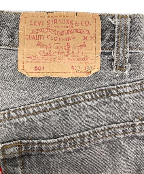 LEVI'S（リーバイス）LEVI'S (リーバイス) 501 先染めブラックデニムパンツ ブラック サイズ:W31L30の古着・服飾アイテム