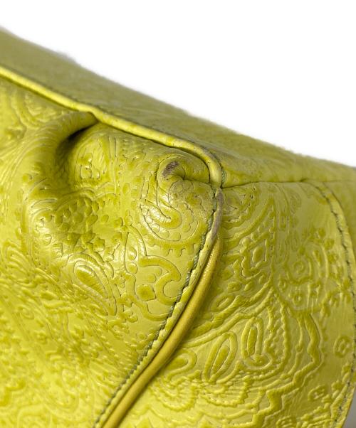 ETRO（エトロ）ETRO (エトロ) マルゴット ペイズリー2WAYショルダーバッグ イエロー サイズ:なしの古着・服飾アイテム