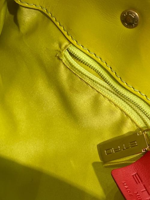 ETRO（エトロ）ETRO (エトロ) マルゴット ペイズリー2WAYショルダーバッグ イエロー サイズ:なしの古着・服飾アイテム