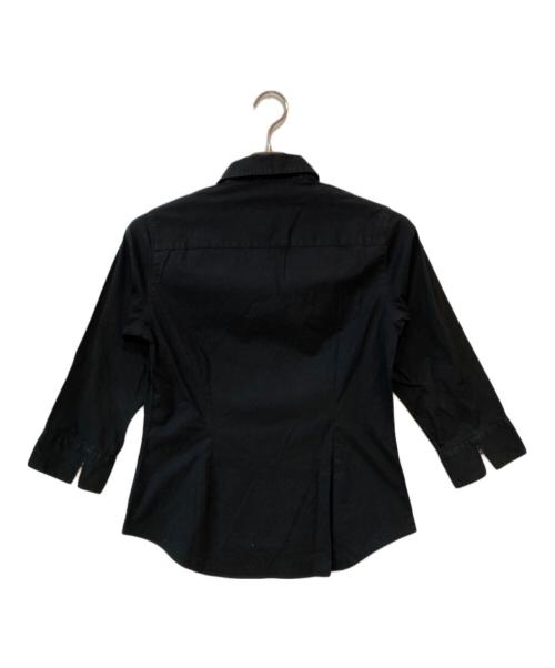 BURBERRY BLUE LABEL（バーバリー ブルー レーベル）BURBERRY BLUE LABEL (バーバリー ブルー レーベル) 長袖シャツ ブラック サイズ:Mの古着・服飾アイテム
