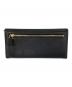 PRADA (プラダ) サフィアーノレザー ロングウォレット ブラック サイズ:なし：23000円