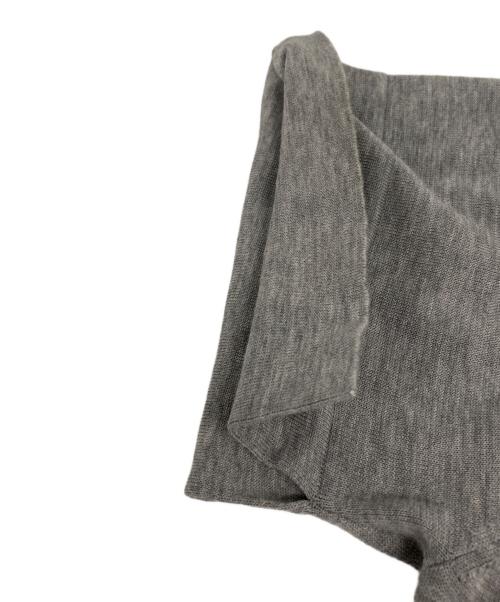 HYKE（ハイク）HYKE (ハイク) HYKE CREW NECK HALF-SLV SWEATER グレー サイズ:1の古着・服飾アイテム