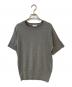 HYKE（ハイク）の古着「HYKE CREW NECK HALF-SLV SWEATER」｜グレー