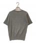 HYKE (ハイク) HYKE CREW NECK HALF-SLV SWEATER グレー サイズ:1：5000円