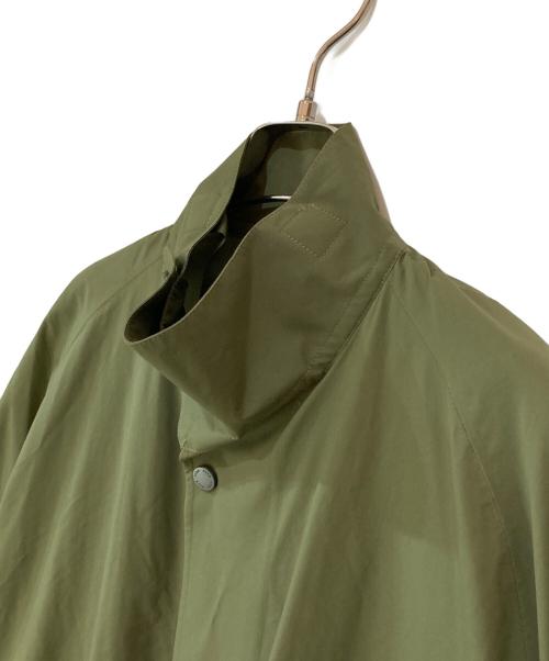 HYKE（ハイク）HYKE (ハイク) PERTEX MILITARY COAT　パーテックス ミリタリー コート カーキ サイズ:1の古着・服飾アイテム