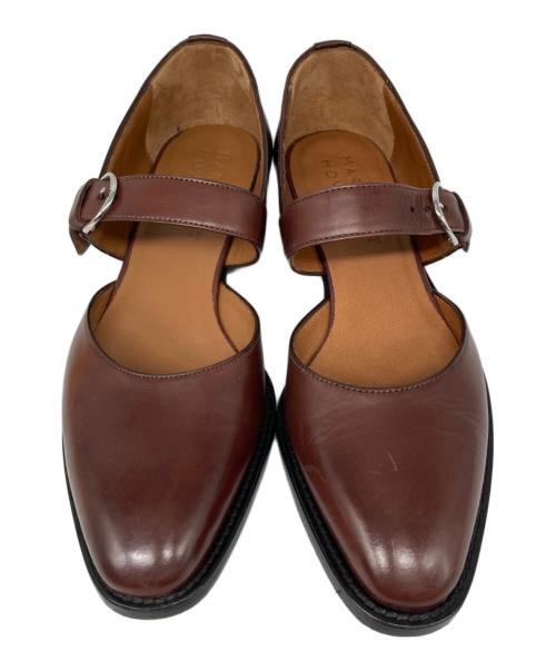 MARGARET HOWELL（マーガレットハウエル）MARGARET HOWELL (マーガレットハウエル) SLIM TOE EVENING SHOE　スリム・ジ・イヴニング・シューズ ブラウン サイズ:36の古着・服飾アイテム