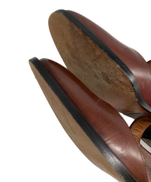 MARGARET HOWELL（マーガレットハウエル）MARGARET HOWELL (マーガレットハウエル) SLIM TOE EVENING SHOE　スリム・ジ・イヴニング・シューズ ブラウン サイズ:36の古着・服飾アイテム