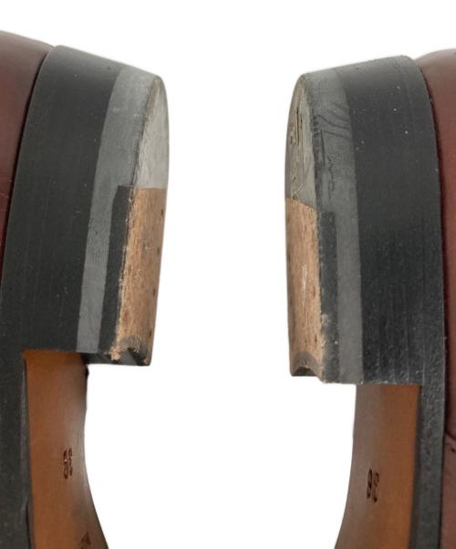 MARGARET HOWELL（マーガレットハウエル）MARGARET HOWELL (マーガレットハウエル) SLIM TOE EVENING SHOE　スリム・ジ・イヴニング・シューズ ブラウン サイズ:36の古着・服飾アイテム