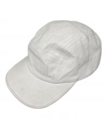 SUPREME×MM6 Maison Margiela（シュプリーム×エムエムシックスメゾンマルジェラ）の古着「Painted Camp Cap　ペインテッド・キャンプ・キャップ」｜ホワイト