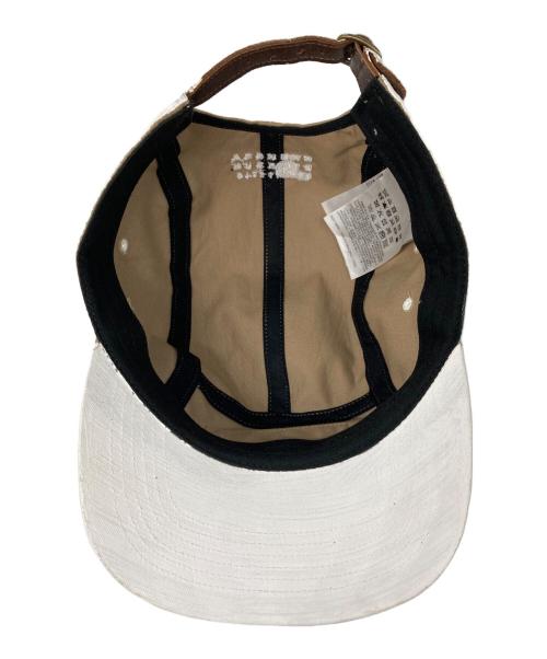 SUPREME（シュプリーム）SUPREME (シュプリーム) MM6 Maison Margiela (エムエムシックスメゾンマルジェラ) Painted Camp Cap　ペインテッド・キャンプ・キャップ ホワイト サイズ:なしの古着・服飾アイテム