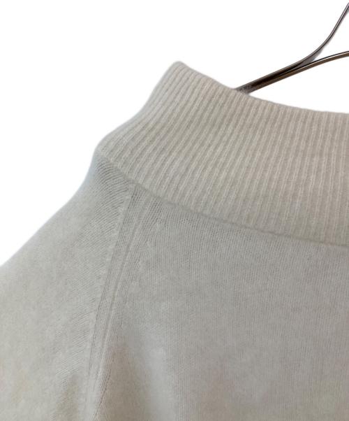 Plage（プラージュ）Plage (プラージュ) Fur Off Neck　ファー オフ ネック　 ニット ホワイト サイズ:FREEの古着・服飾アイテム