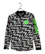 NIKEナイキ）の古着「ナイジェリアアンセムジャケット」｜ホワイト×ブラック