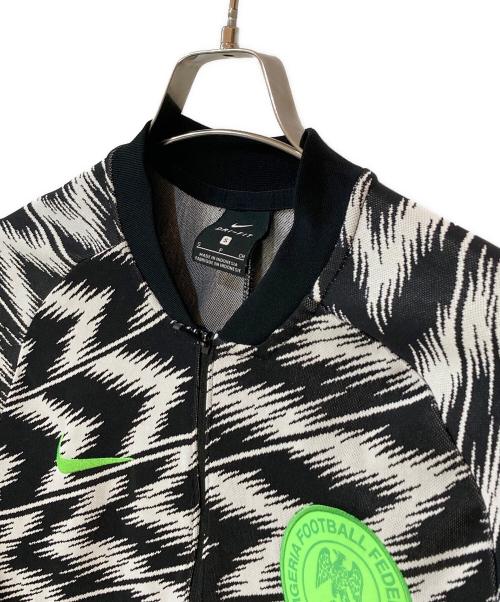 NIKE（ナイキ）NIKE (ナイキ) ナイジェリアアンセムジャケット ホワイト×ブラック サイズ:Sの古着・服飾アイテム